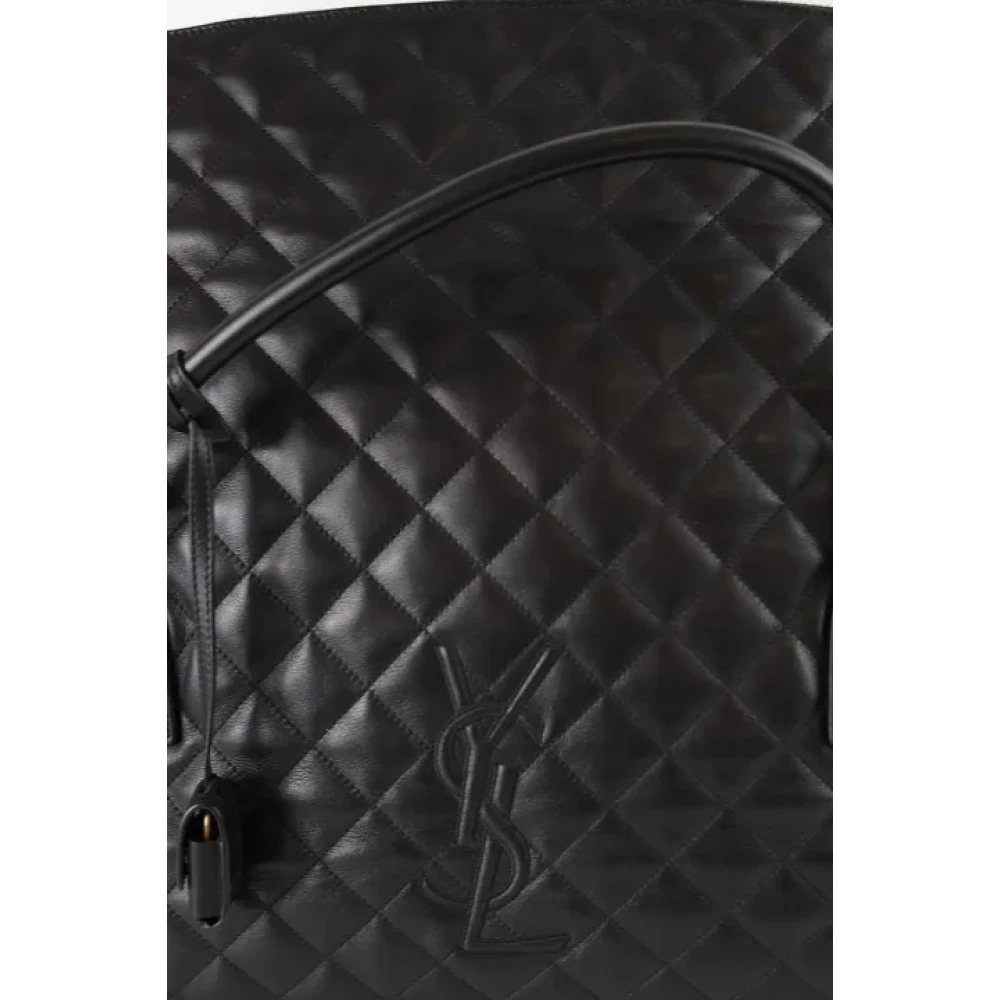 Saint Laurent Vintage Pre-owned Leather travel-bags Black Dames