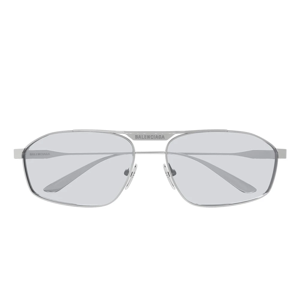 Balenciaga Unisex Gray Sunglasses, 63 Mm, Tag 3.0 D-Frame Sunglasses