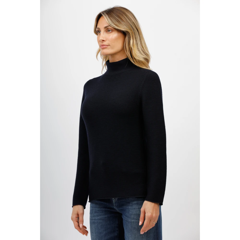 Gran Sasso Linksteek Trui Blue Dames