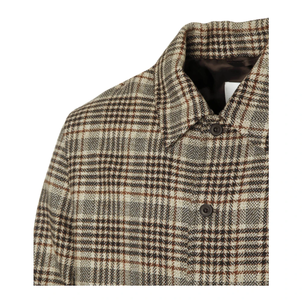 closed Geborsteld Katoenen Overshirt Geruite Stijl Multicolor Heren