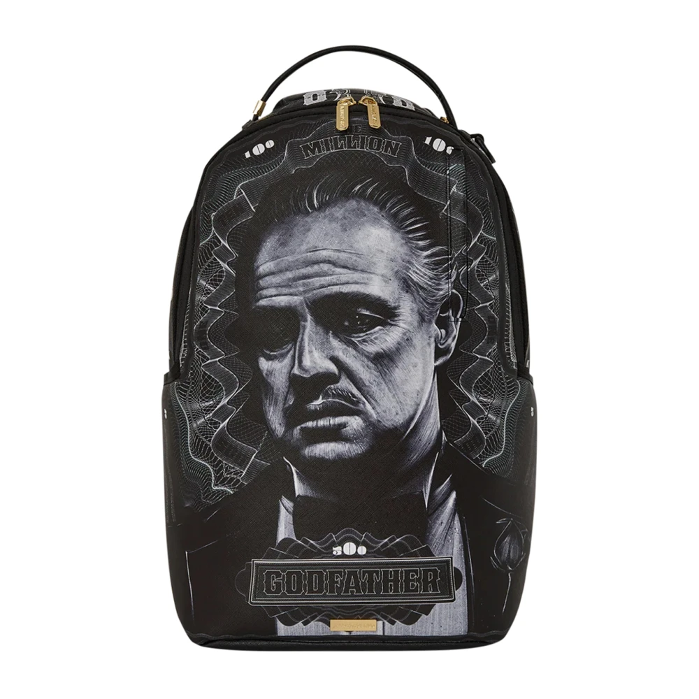 Sprayground Godfather Money Backpack Black Unisex
