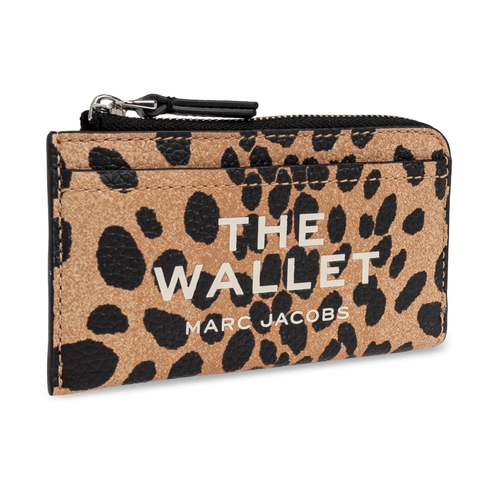 Marc Jacobs Leren portemonnee Brown Dames