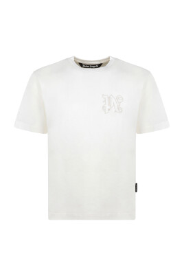 broderad-logotyp-vit-t-shirt