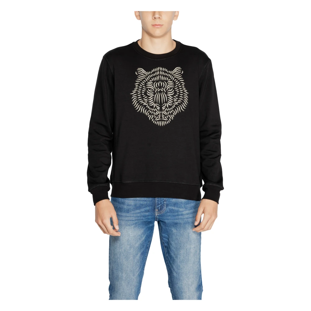 Antony Morato Men's Black Cotton Sweatshirt Autumn/Winter Collection