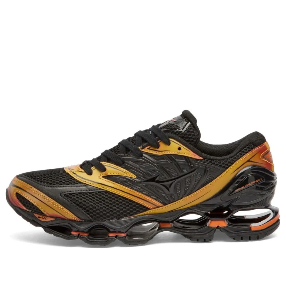 Mizuno Black Running Shoes, Male, 7 Uk, Wave Prophecy Ls