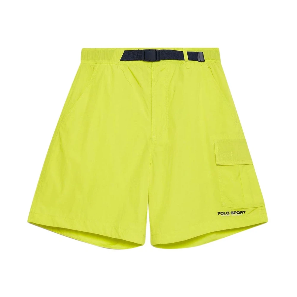 Ralph Lauren Gröna Utility Shorts, Bekväma och Green, Herr