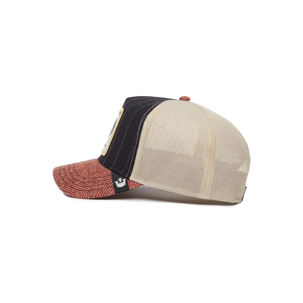 Goorin Bros Gestreepte haan truckerpet Multicolor Heren