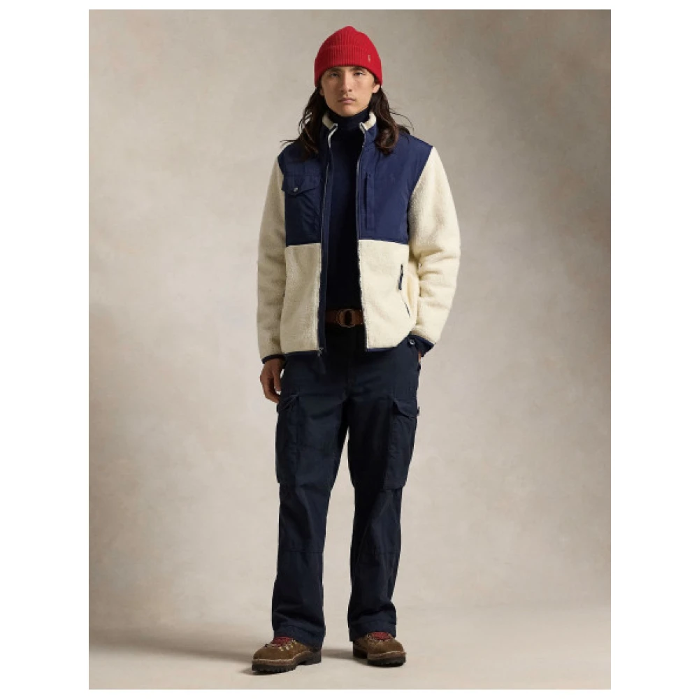 Polo Ralph Lauren Hybride fleecejack met winddichte stof Multicolor Heren