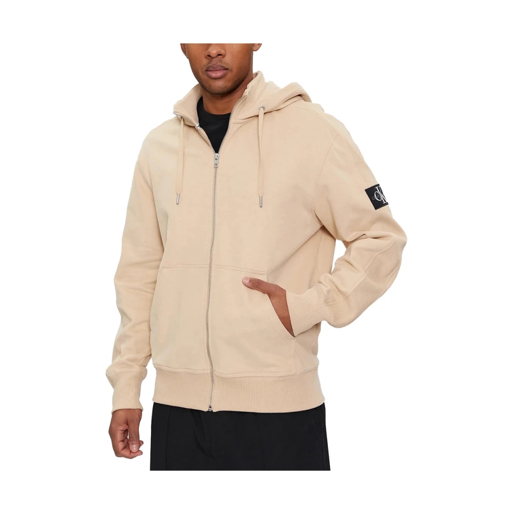 Calvin Klein Tijdloze Beige Sweater Beige Heren