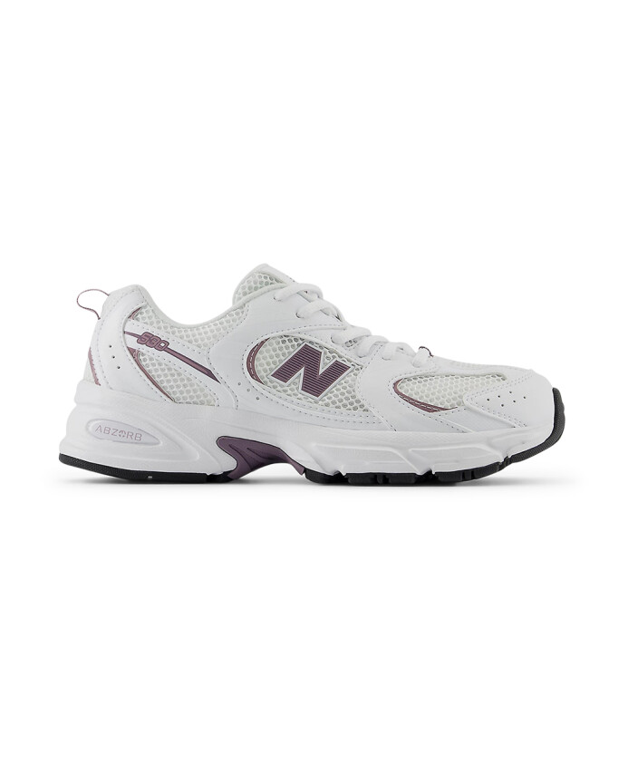sneakers-blanches-en-mesh-avec-amorti-abzorb