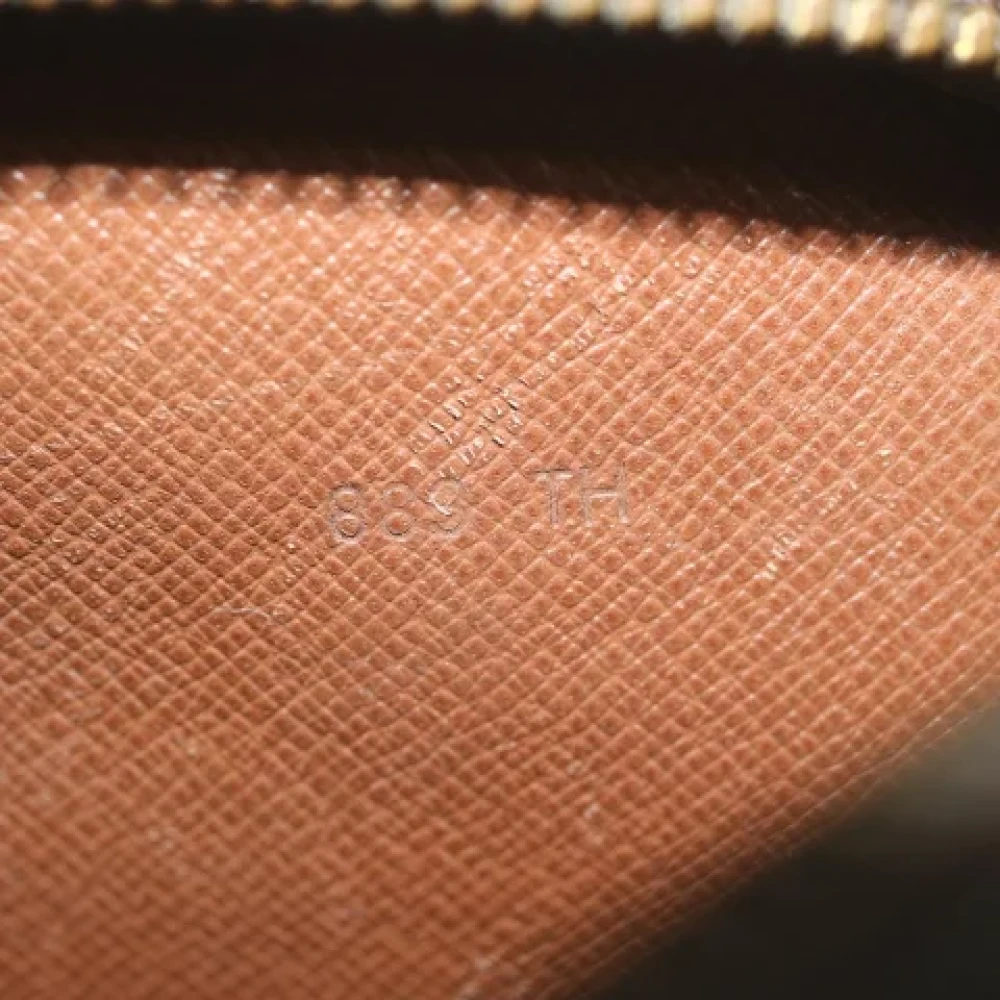 Louis Vuitton Vintage Pre-owned Canvas clutches Brown Dames