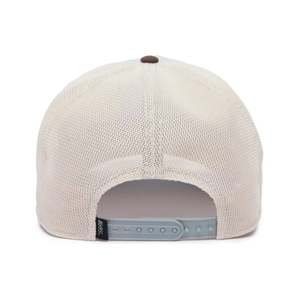 Goorin Bros Celeste Vaca Bovine Trucker Cap Blue Heren