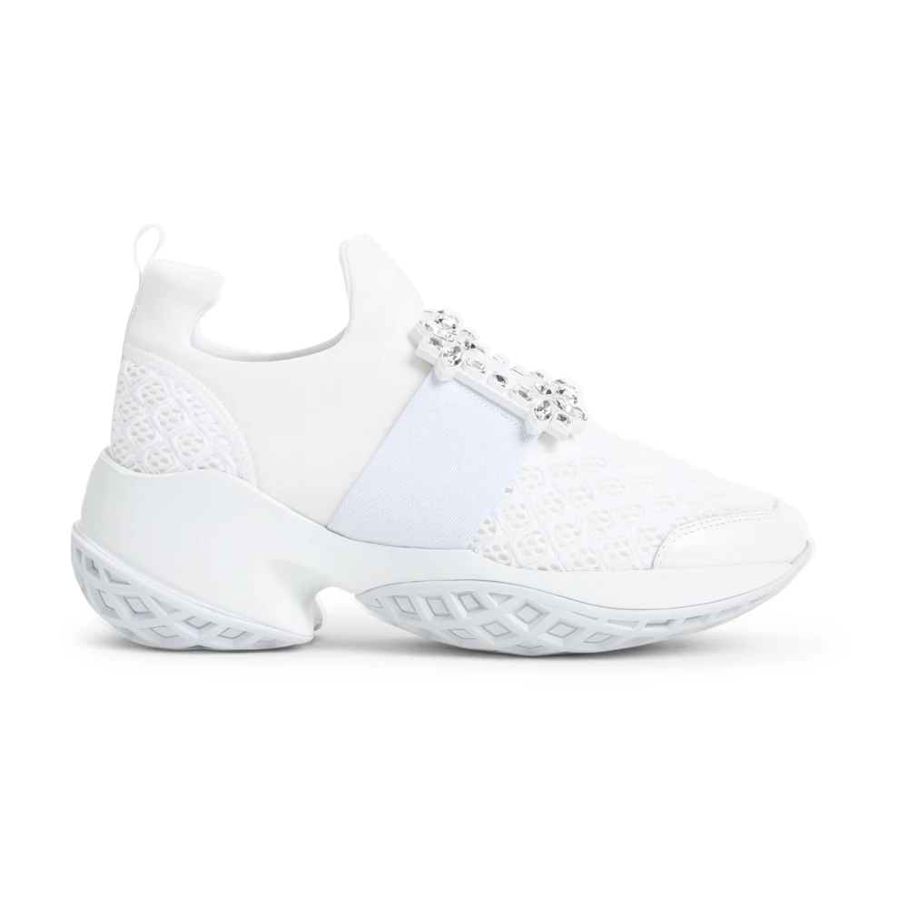 Roger Vivier Viv’ Run Sneakers Dames Schoenen Wit