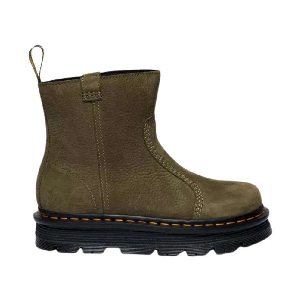 Dr. Martens Women's Green Classic Boots - Ankle Boots - 7 Uk - Shoes