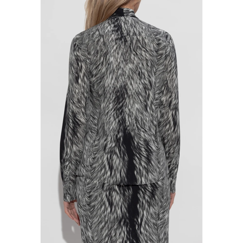 Dolce & Gabbana Zijden overhemd Black Dames
