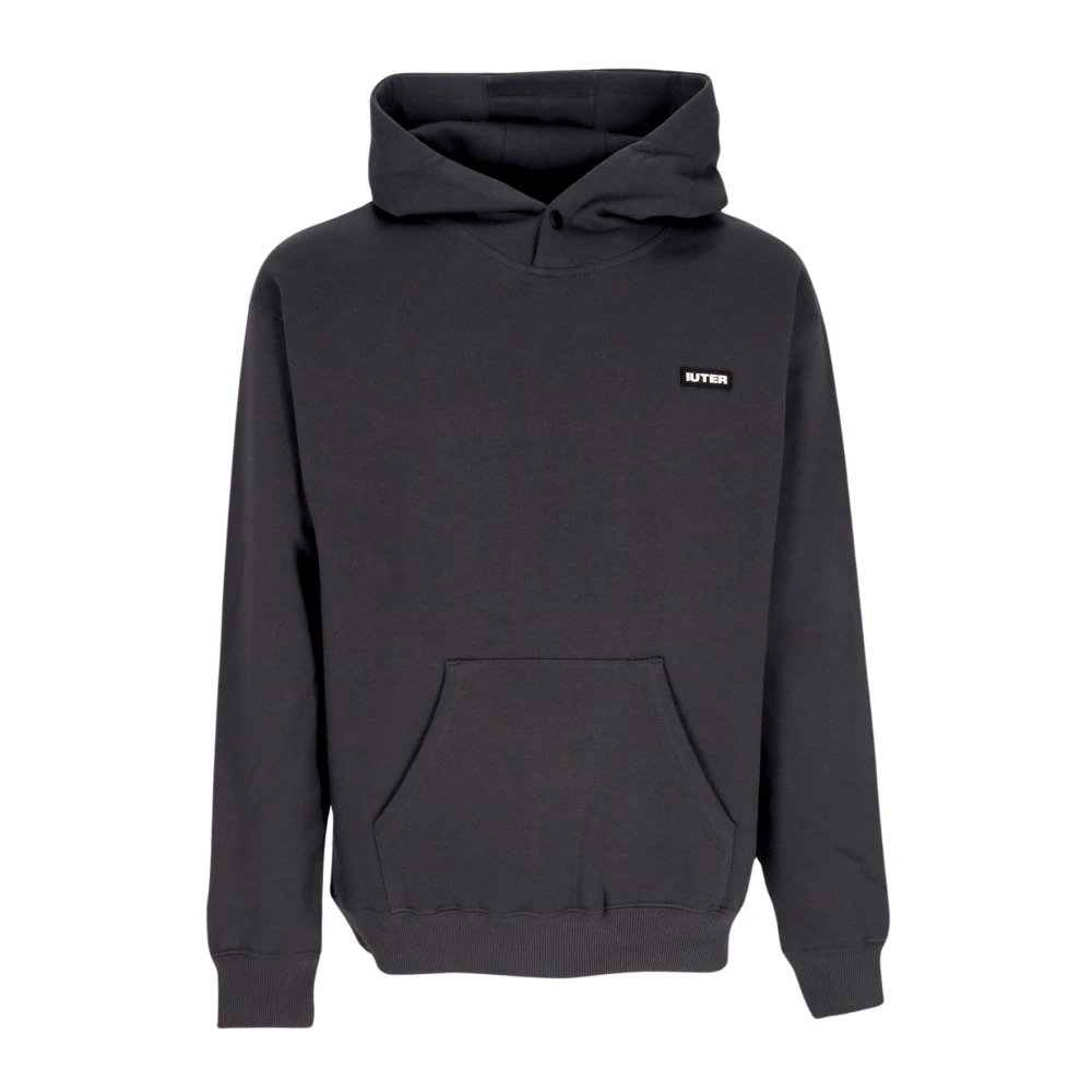Iuter Familie Hoodie Asfalt Black Heren