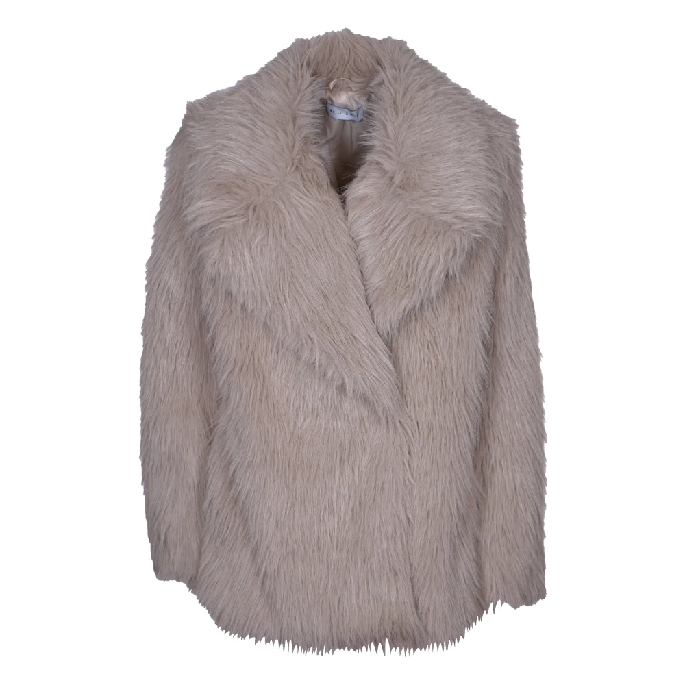 Weili Zheng Stijlvolle Jassen Collectie Beige Dames