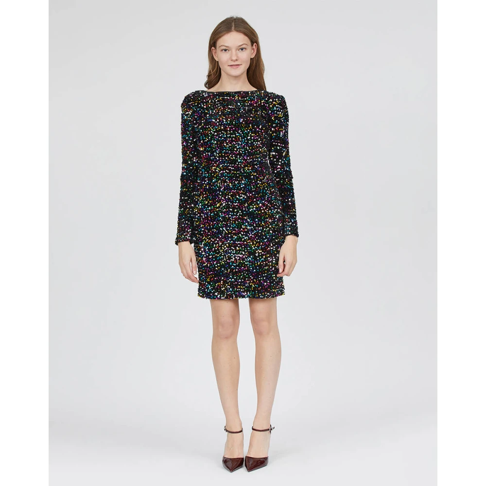 Sisters Point Elegante Gigi-Dr Jurk Black Dames