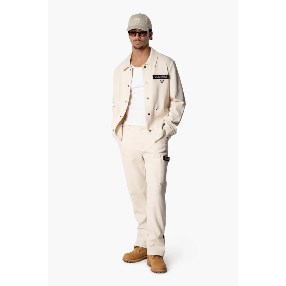 Quotrell Heren Sand Set voor Herfst Winter Beige Heren