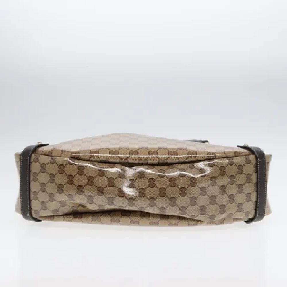 Gucci Vintage Pre-owned Canvas totes Beige Dames