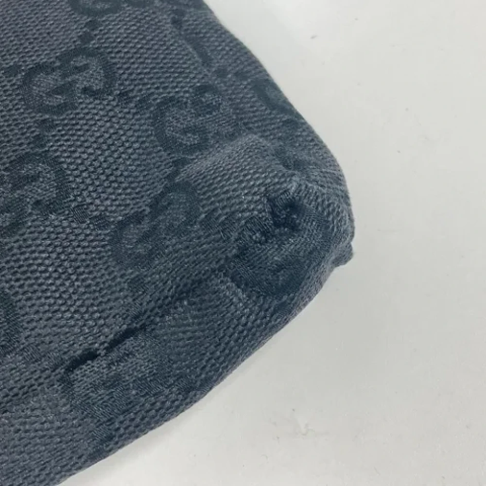 Gucci Vintage Pre-owned Fabric gucci-bags Black Dames