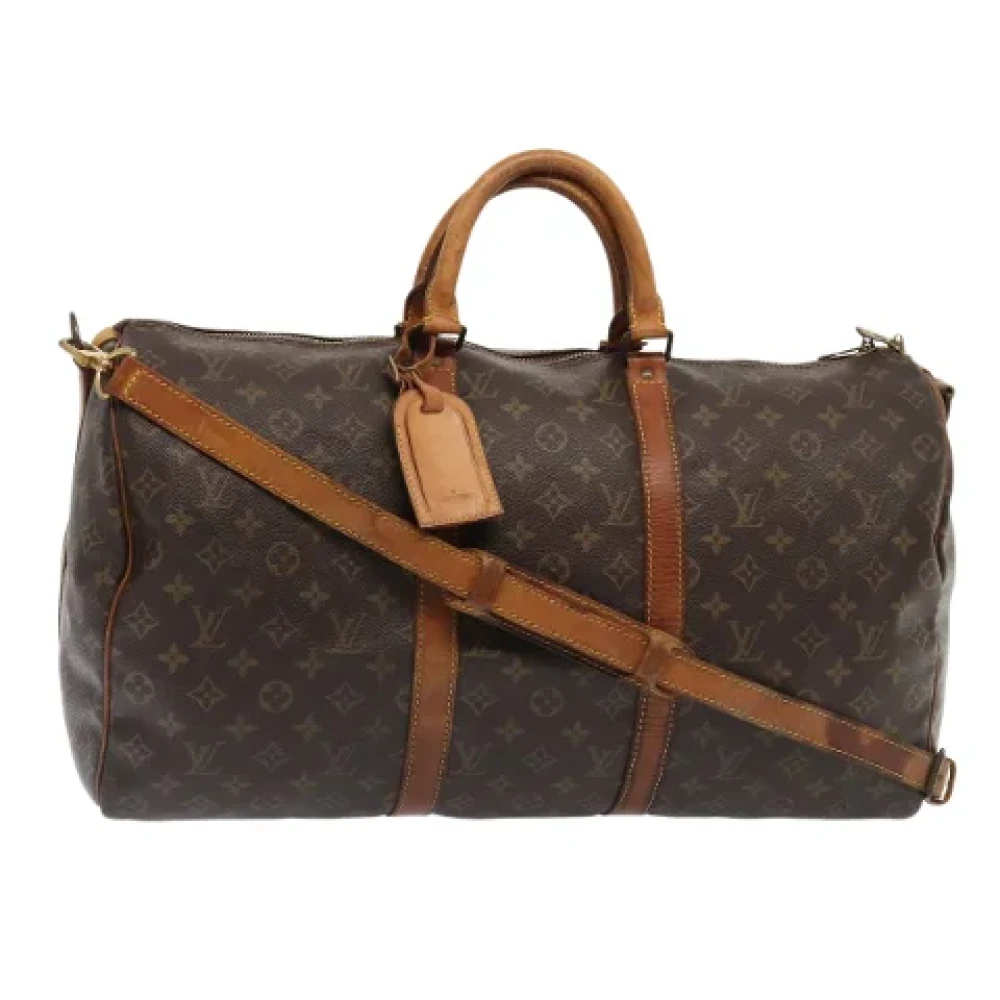 Louis Vuitton Vintage Pre-owned Canvas travel-bags Brown Dames