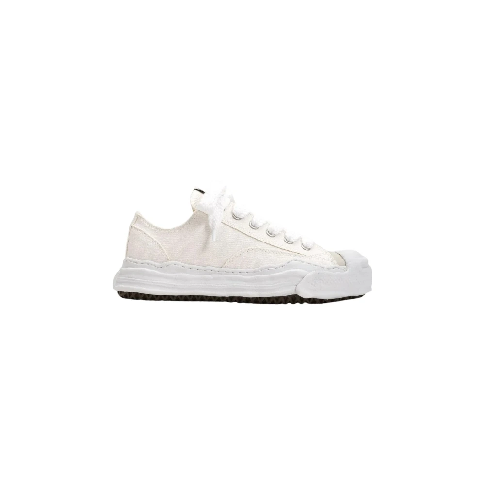 Mihara Yasuhiro Hank OG Sole Canvas Low Sneaker Heren Schoenen Wit