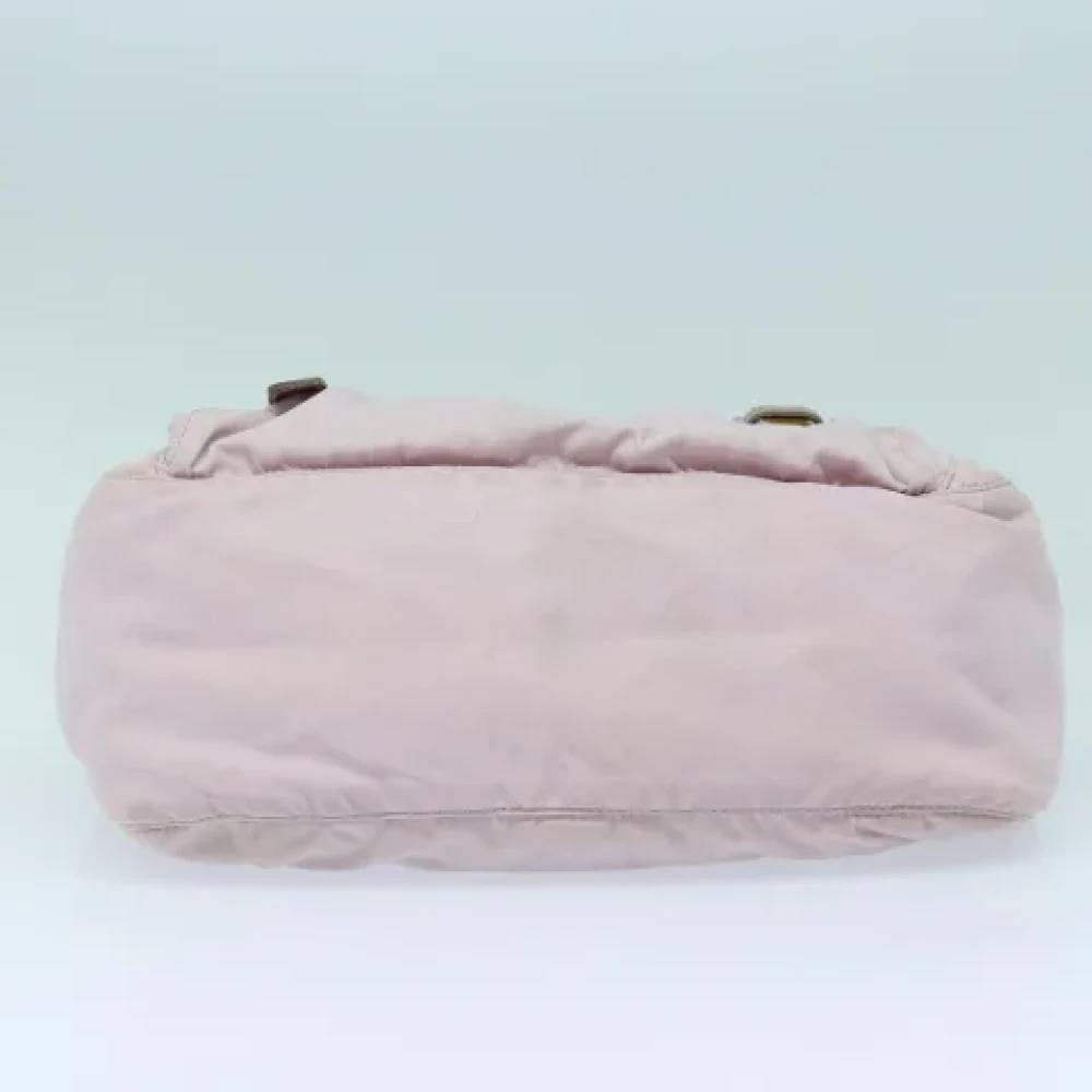Prada Vintage Pre-owned Fabric shoulder-bags Pink Dames