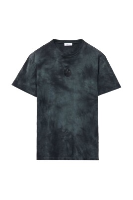 dyed-cotton-logo-t-shirt-in-black