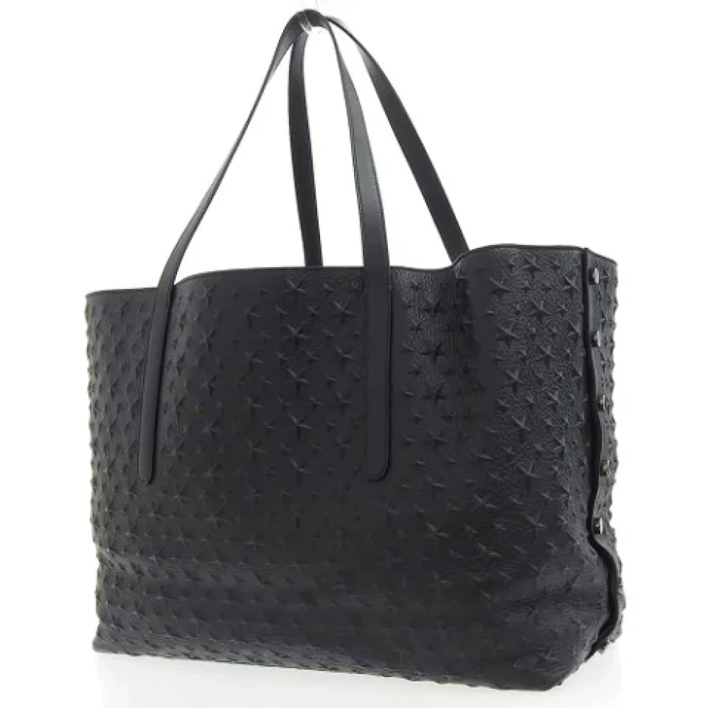 Jimmy Choo Pre-owned Leather totes Black Dames