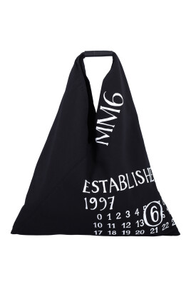 black-handbag-with-unique-triangular-shape