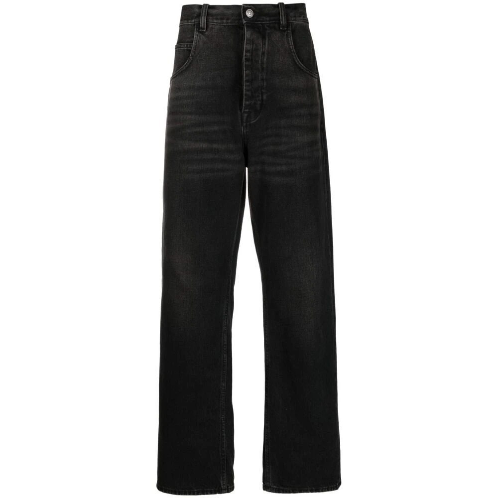 Haikure Straight-Leg Jeans Black Heren