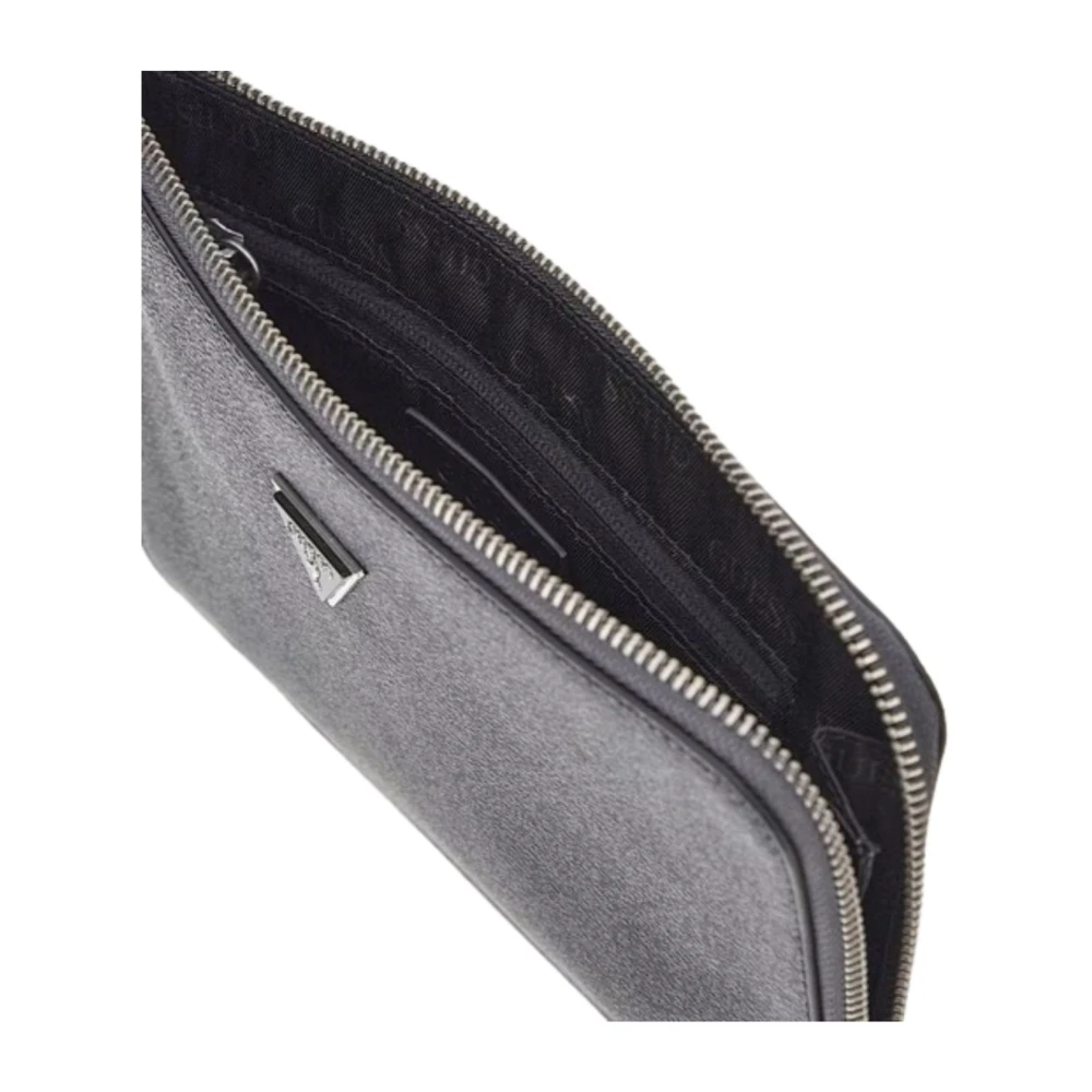 Guess Heren Flat Clutch Black Heren