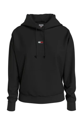 Logo Svart T-shirt i Bomull