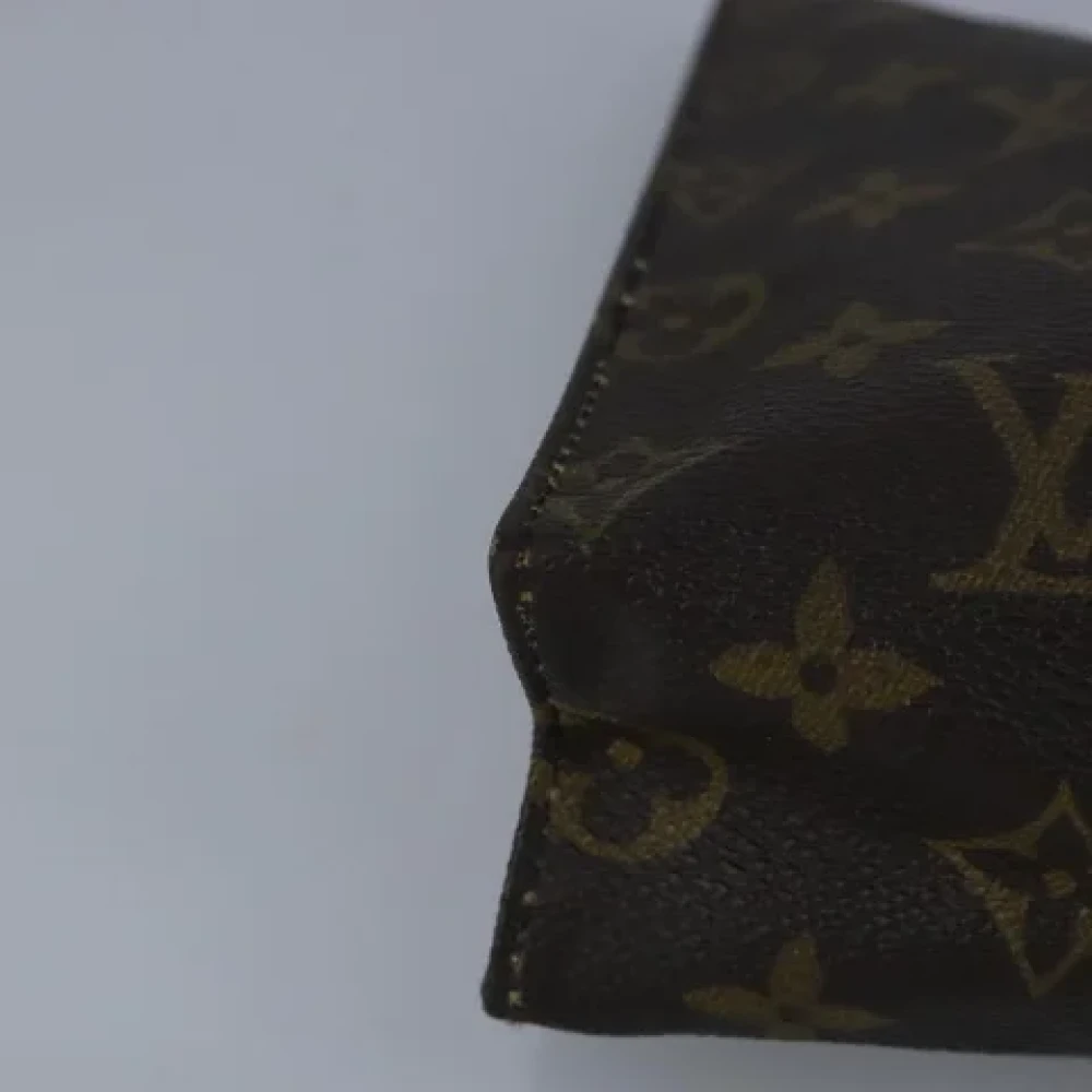 Louis Vuitton Vintage Pre-owned Canvas pouches Brown Dames