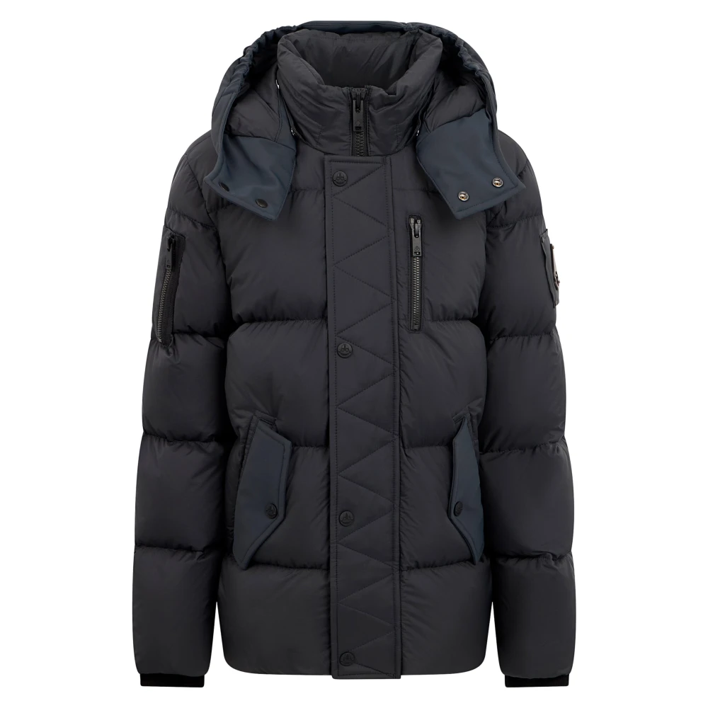 Moose Knuckles Unisex Gray Everest 3Q Down Puffer Jacket