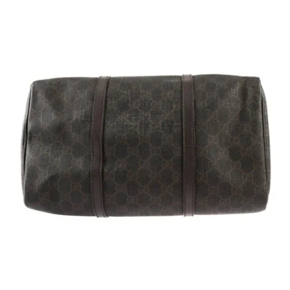 Gucci Vintage Pre-owned Canvas handbags Black Dames
