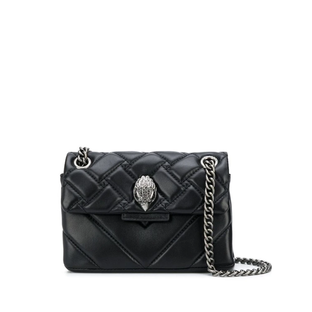 Kurt Geiger Quilted Schoudertas Black Dames