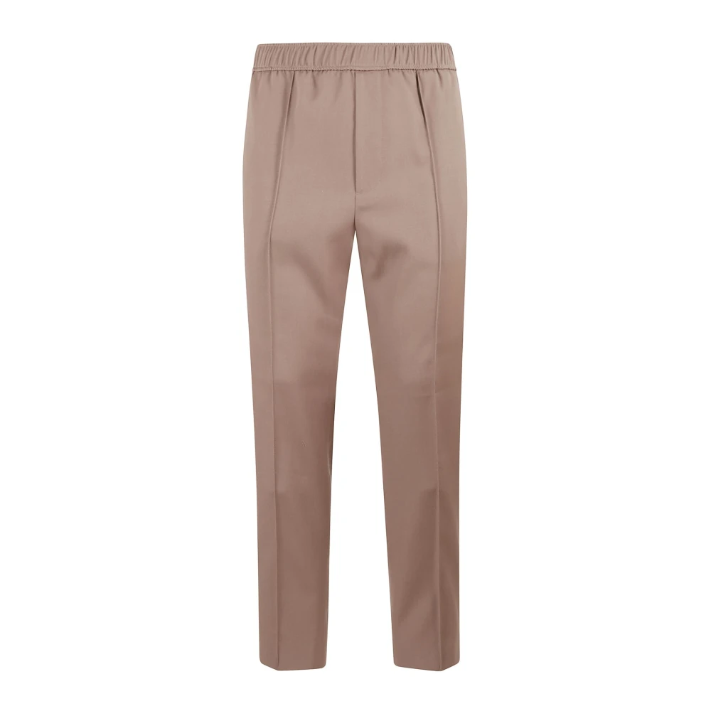 Lanvin Elastische taille broek Brown Heren
