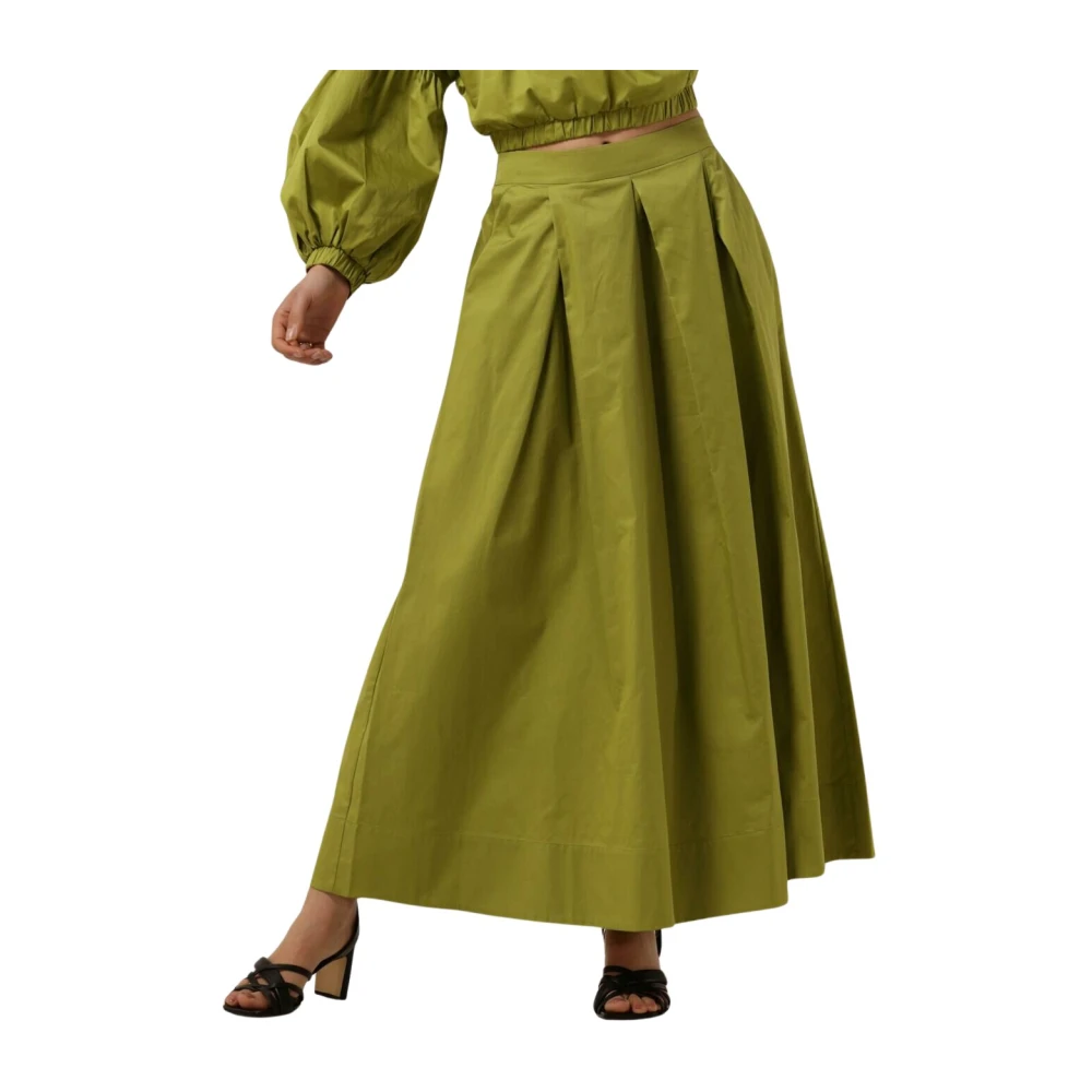 Devotion Elegante Lime A-lijn Rok Green Dames