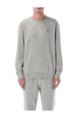 Crewneck Sweatshirt med Pony-logotyp