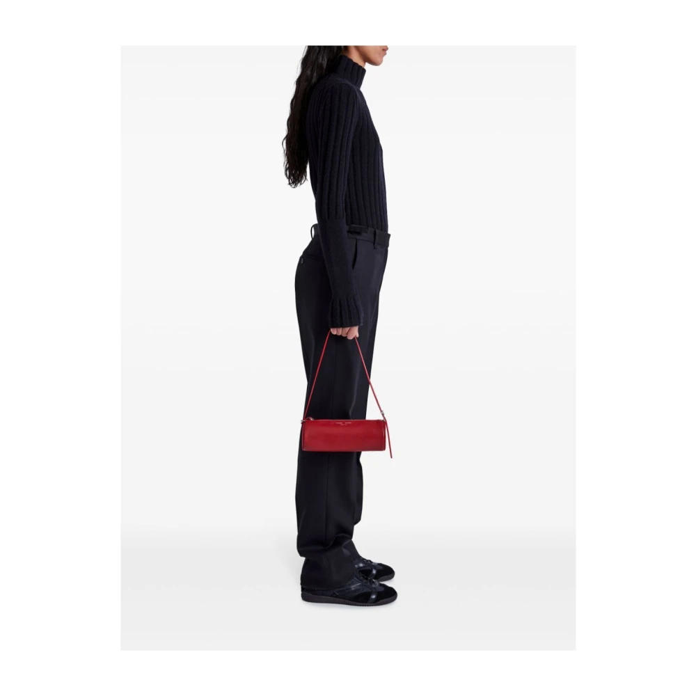 Proenza Schouler Kersenrode Lam Cilinder Schoudertas Red Dames