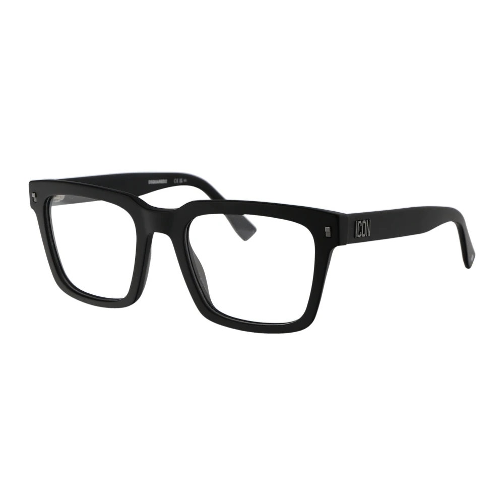 Dsquared2 Men's Black Iconic Optical Glasses Model 0013 - Glasses - 52 Mm - Accessories