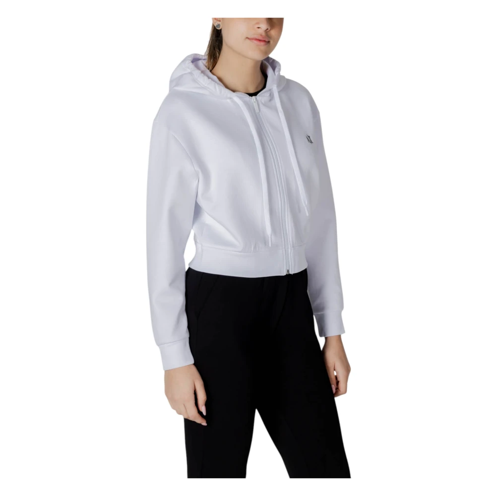 Armani Exchange Capsulate Sweatshirt White Dames