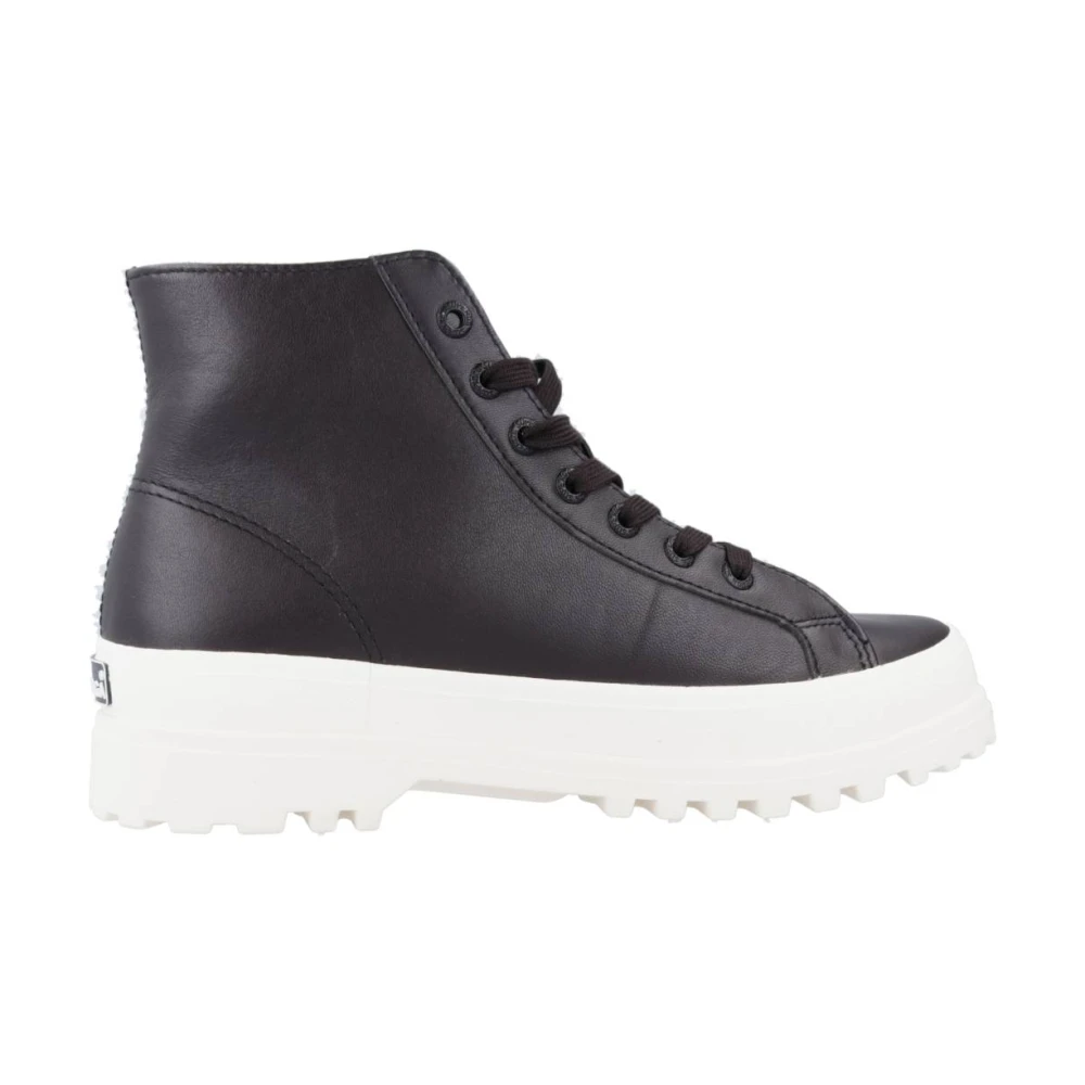 Superga Lace-up Boots Black Dames