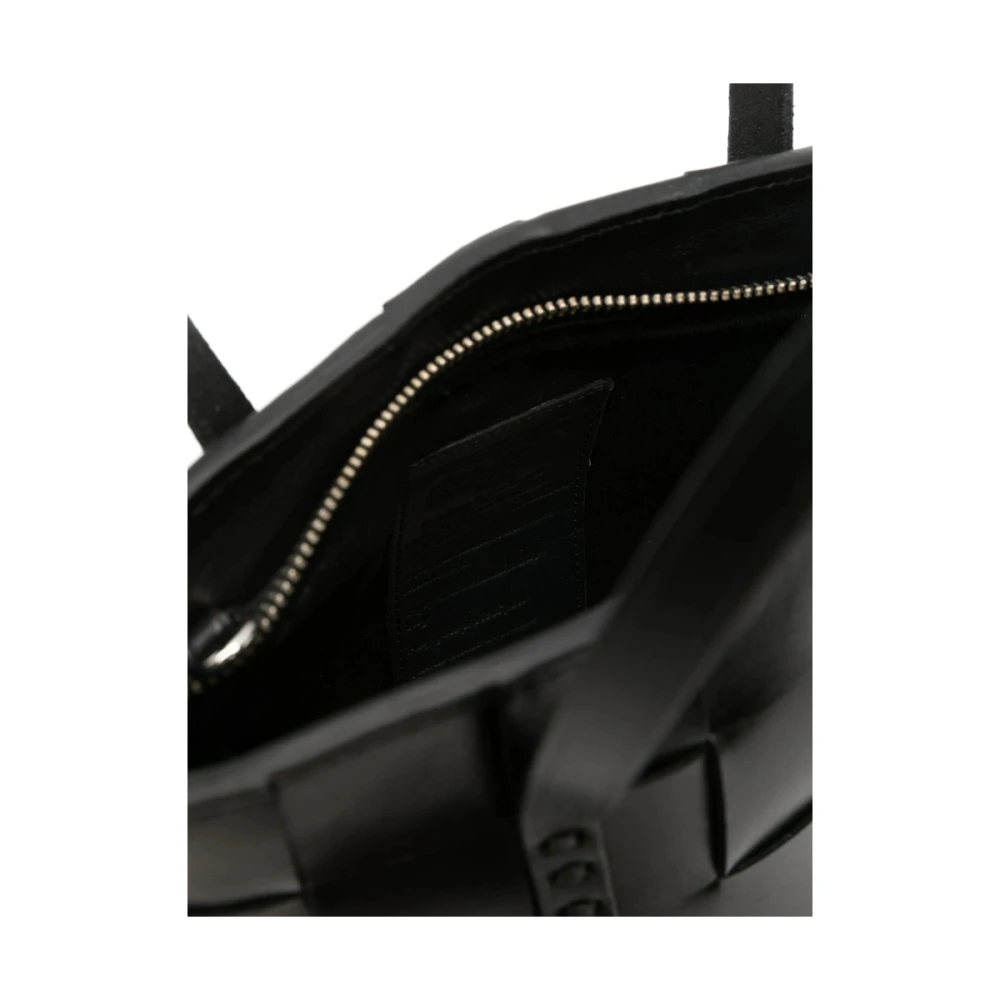 Dragon Diffusion Zwarte Top Handvat Schoudertas Black Dames