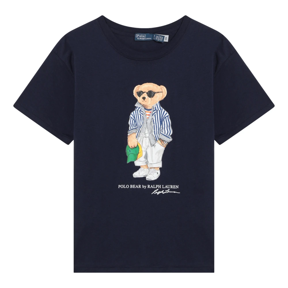 Polo Ralph Lauren Korte mouwen ronde hals T-shirt Blue Dames