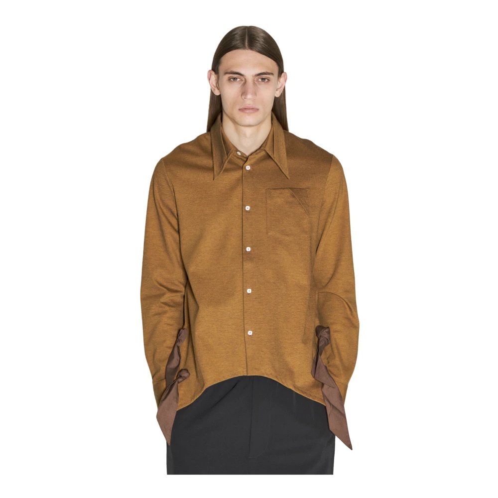 Kiko Kostadinov Shirts Brown Heren