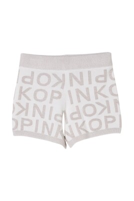 logo-pattern-knit-shorts