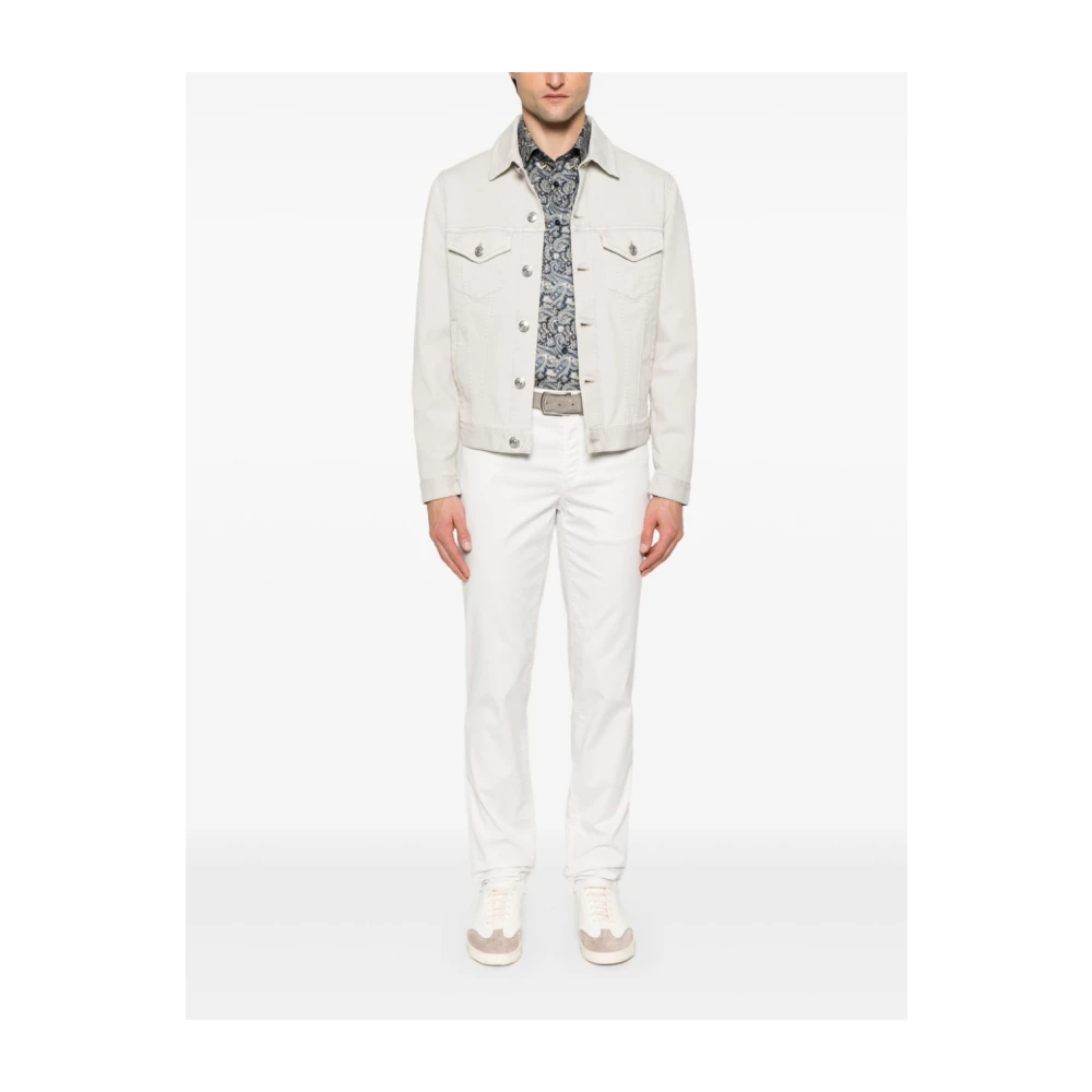 ETRO Rode Bloemen Paisley Overhemd Multicolor Heren